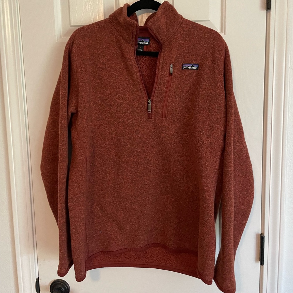 Patagonia better sweater 3/4 zip
